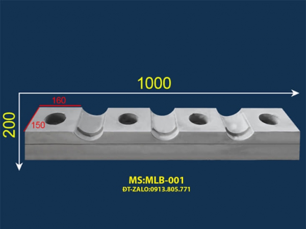GIÁ LỤC BÌNH CON TIỆN BÊ TÔNG HÀNG RÀO NHÀ PHỐ BIỆT THỰ TOÀN QUỐC